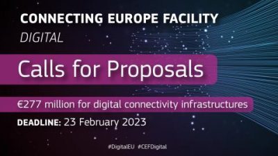 Abertas candidaturas do CEF Digital 2 para apoiar projetos de conectividade d