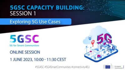 5G para Comunidades Inteligentes. Comissão Europeia lança sete sessões par