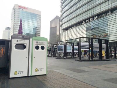 Como Seul usou o 5G para inaugurar a gestão inteligente de resíduos urbanos